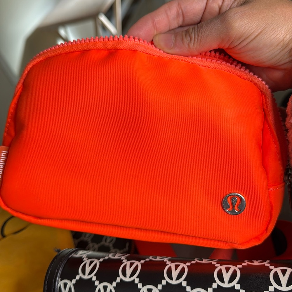 With slight dirt, original lululemon beltbag
